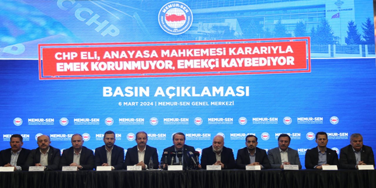 CHP ve Anayasa Mahkemesi memura kaybettirdi