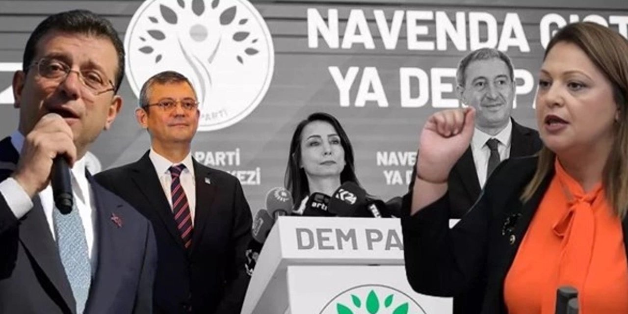 CHP'deki yeni kriz DEM restleşmesi