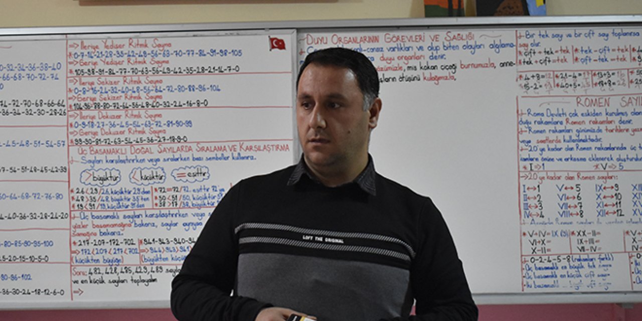 Kanser hastası öğretmen öğrencilerinin sevgisiyle hayata tutunuyor