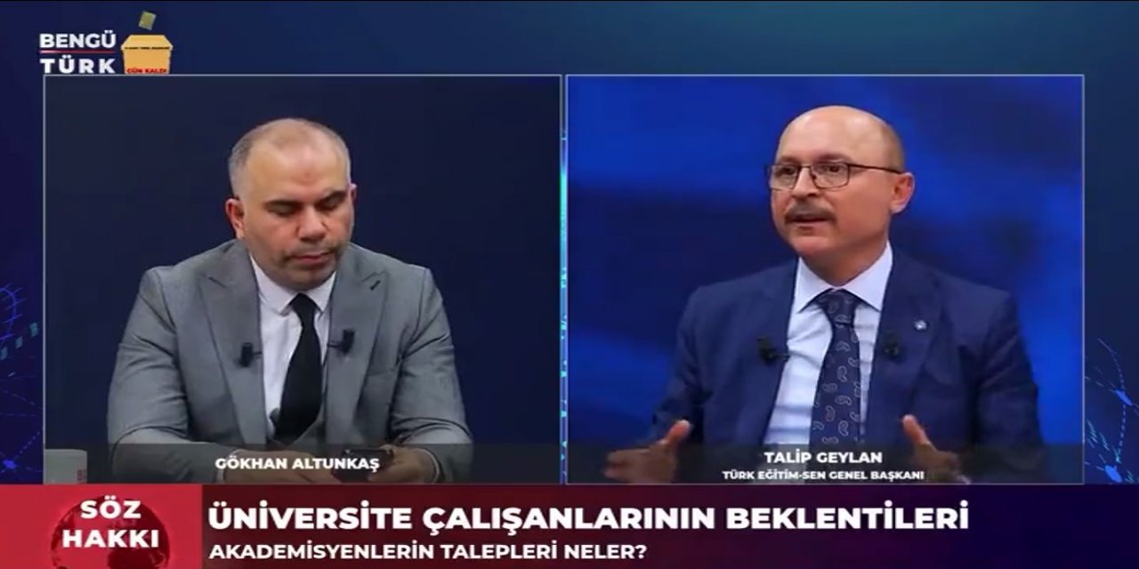 Talip Geylan: Akademisyenlerimizin Ekonomik Koşulları İyileştirilsin