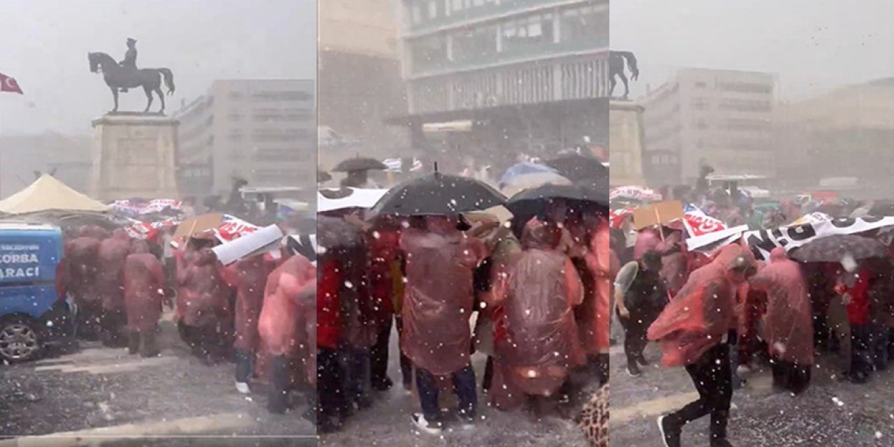 Atanamayan Öğretmenleri Dolu Vurdu!