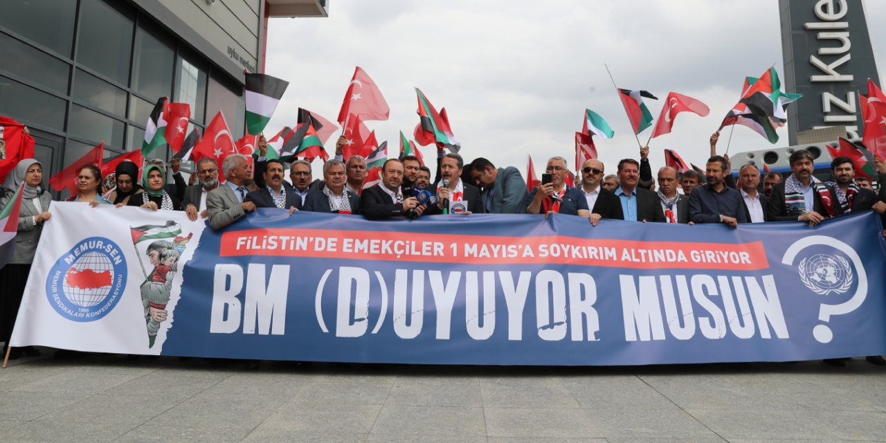 Memur-Sen’den Birleşmiş Milletler’e Gazze tepkisi: BM (D)uyuyor musun?