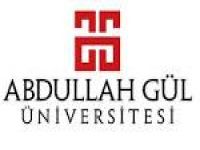 Abdullah Gül Üniversitesi Öğretim Üyesi alım ilanı