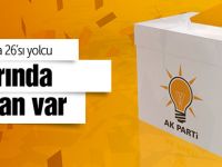 Erken seçimde AK Parti'de 26 isim yolcu