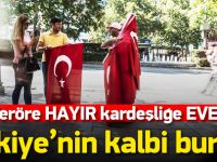 Ankara'da "Teröre Hayır, Kardeşliğe Evet" yürüyüşü