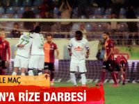 Galatasaray Çaykur Rizespor maçının sonucu ve özeti