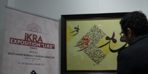 Paris'te İslam hat sanatı sergisi açıldı