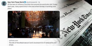 Taksim'deki Bombalı Saldırıya İlişkin New York Times'tan Skandal Başlık! Tepkiler Gecikmedi