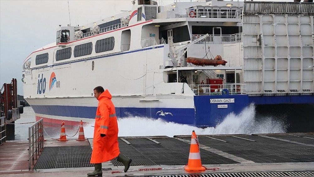 İDO ve BUDO'da sefer iptalleri