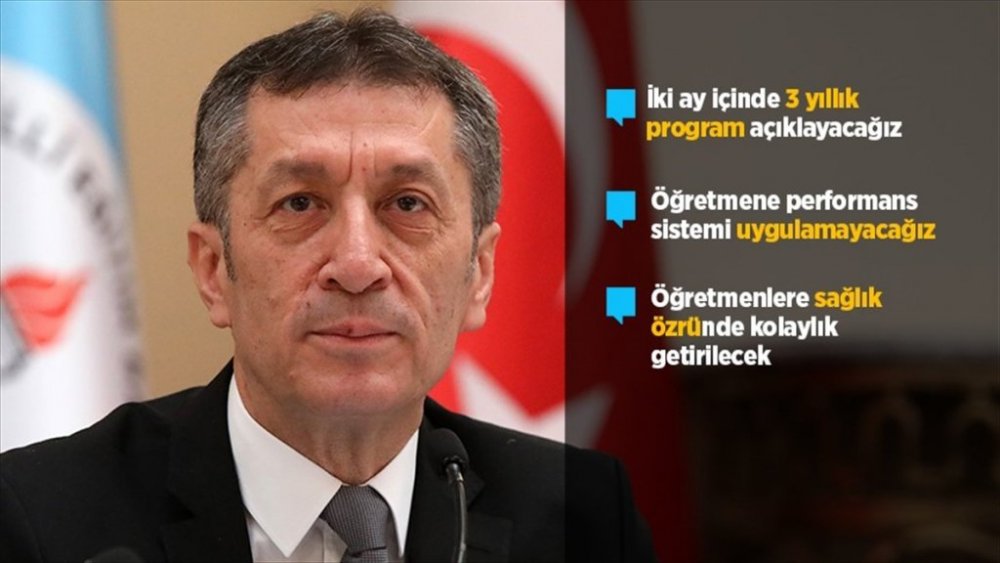Milli Eğitim Bakanı Selçuk: 3 yıllık bir program açıklayacağız