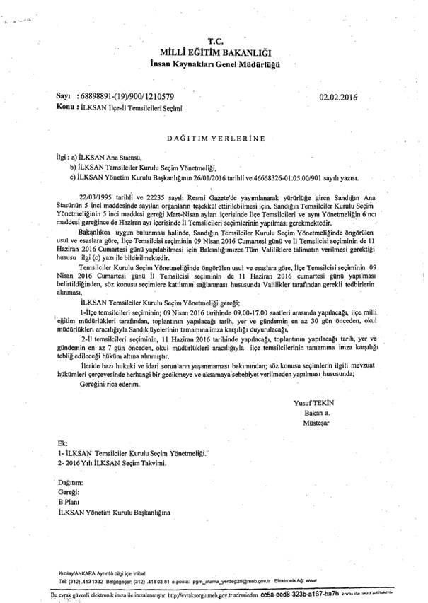 İlksan İl-İlçe Temsilcileri Seçimi Yapılacak